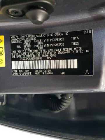 2016 LEXUS RX 350 2T2ZZMCA8GC023806