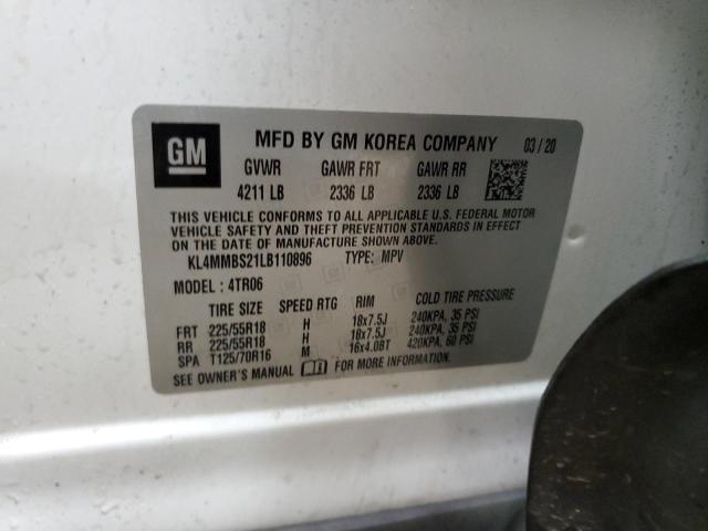 2020 BUICK ENCORE GX - KL4MMBS21LB110896