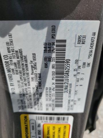 2016 LINCOLN MKZ HYBRID 3LN6L2LU1GR625590