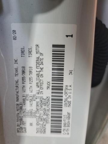2020 TOYOTA TUNDRA DOU 5TFUY5F10LX925865