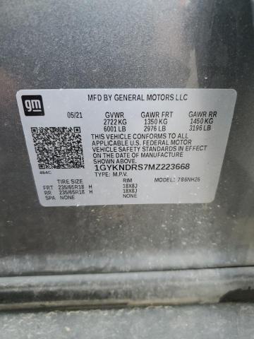 2021 CADILLAC XT5 PREMIU 1GYKNDRS7MZ223668