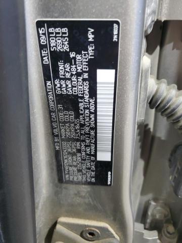 2016 VOLVO XC70 T5 PR YV4612NK1G1243332