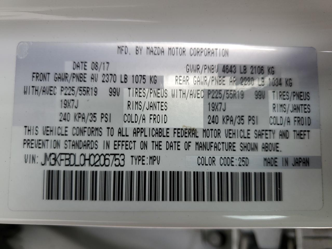 MAZDA CX-5 GRAND TOURING