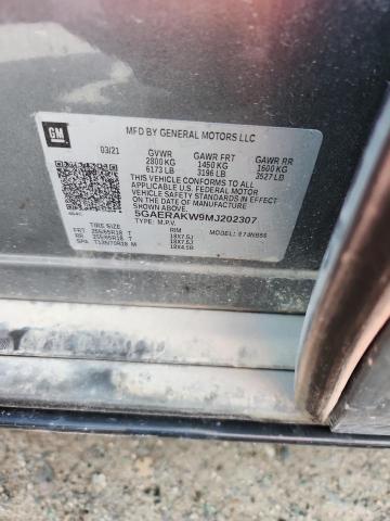 2021 BUICK ENCLAVE PR 5GAERAKW9MJ202307