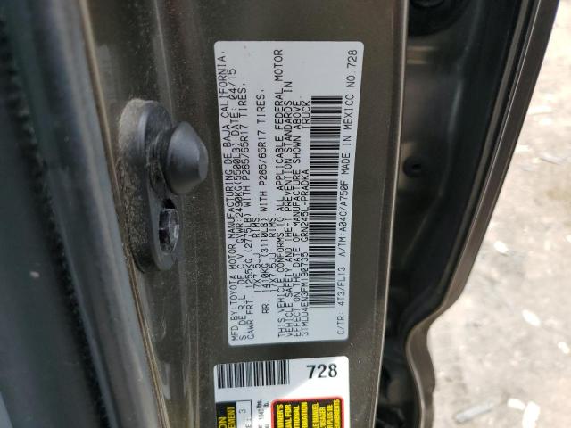 2015 TOYOTA TACOMA DOU 3TMLU4EN3FM190735