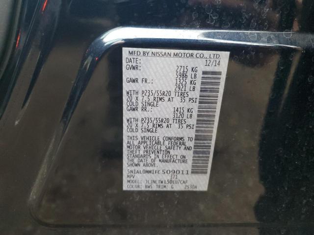 2015 INFINITI QX60 5N1AL0MM1FC509011