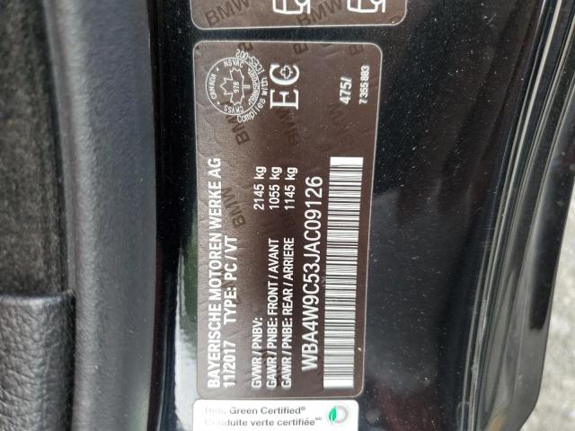 2018 BMW 440XI WBA4W9C53JAC09126