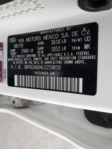 2020 KIA RIO LX 3KPA24AD4LE259819