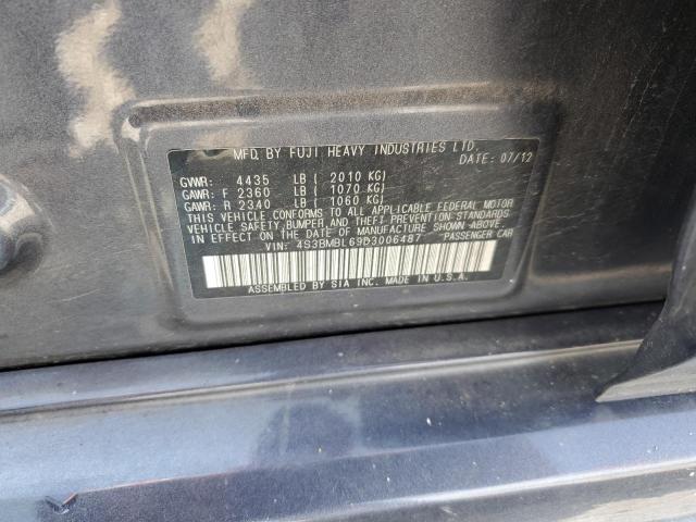 2013 SUBARU LEGACY 2.5 - 4S3BMBL69D3006487