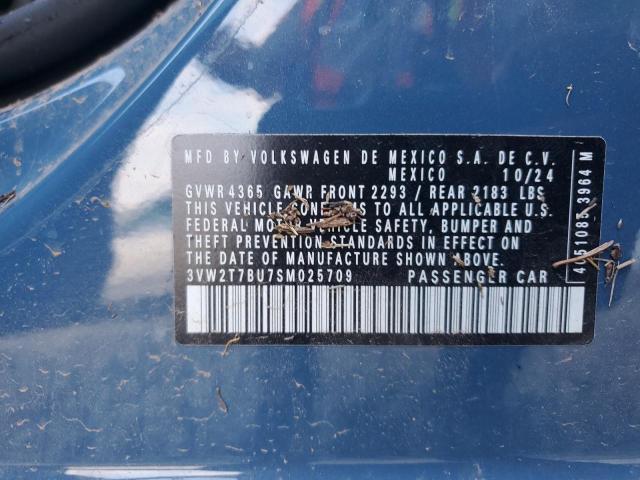 2025 VOLKSWAGEN JETTA GLI 3VW2T7BU7SM025709
