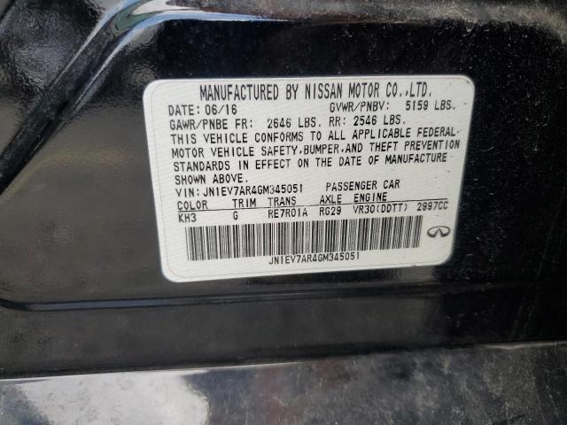 2016 INFINITI Q50 PREMIU JN1EV7AR4GM345051
