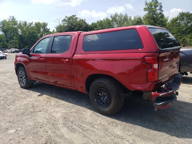 CHEVROLET SILVERADO 2024 red  gas 1GCUDEED5RZ221861 photo #3