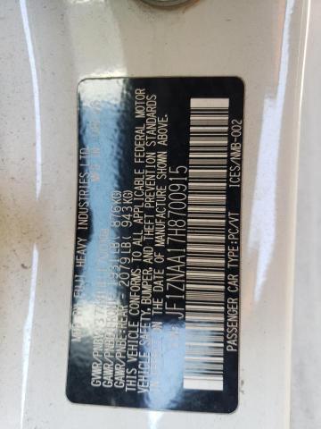 2017 TOYOTA 86 BASE JF1ZNAA17H8700915