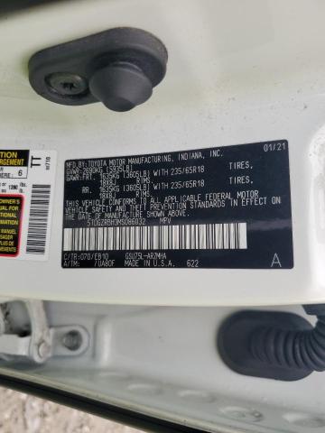 2021 TOYOTA HIGHLANDER 5TDGZRBH3MS086032