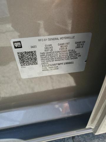 2023 CHEVROLET MALIBU RS 1G1ZG5ST6PF199661