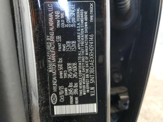 2024 HYUNDAI SANTA CRUZ 5NTJBDAEXRH094146