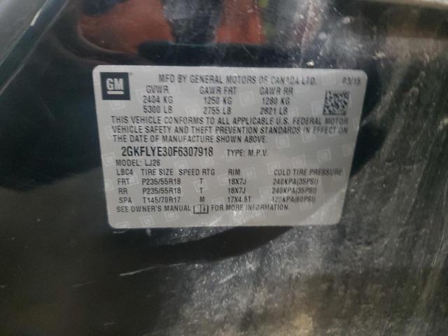 2015 GMC TERRAIN SL 2GKFLYE30F6307918