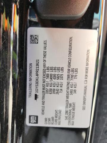 2023 CADILLAC ESCALADE S 1GYS3EKL4PR213621