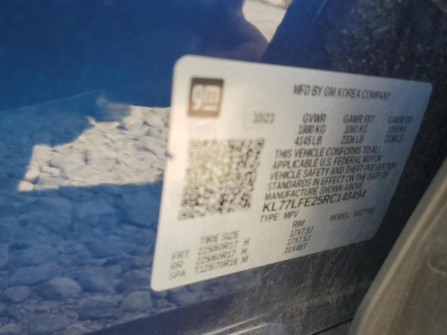 2024 CHEVROLET TRAX LS KL77LFE25RC148494