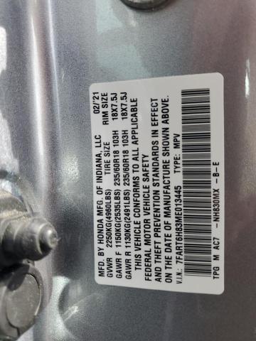 2021 HONDA CR-V EXL 7FART6H83ME013445