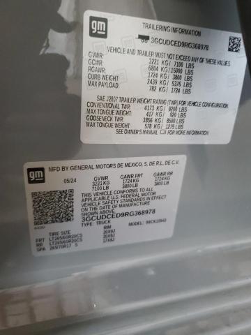 2024 CHEVROLET SILVERADO - 3GCUDCED9RG368978