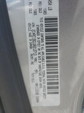 2016 CHRYSLER TOWN & COU 2C4RC1BG1GR212713