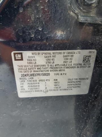 2015 GMC TERRAIN SL - 2GKFLWE37F6156628