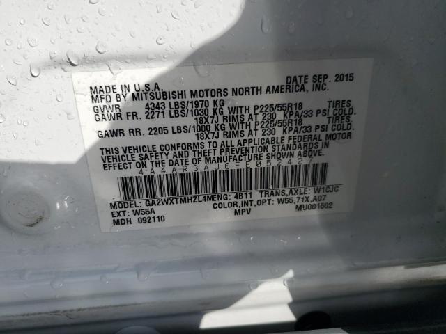 2015 MITSUBISHI OUTLANDER 4A4AR3AU6FE052427