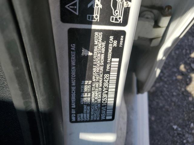 2015 BMW X1 XDRIVE2 - WBAVL1C53FVY38428