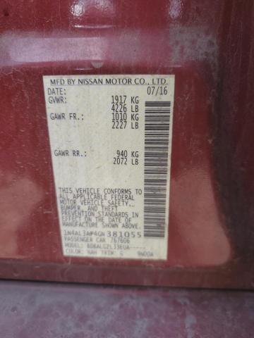 2016 NISSAN ALTIMA 2.5 - 1N4AL3AP4GN381055