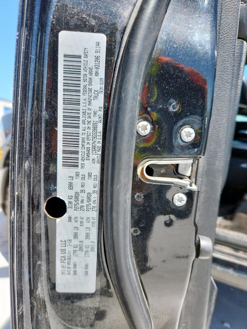 2016 RAM 1500 LARAM 1C6RR7NT9GS288261