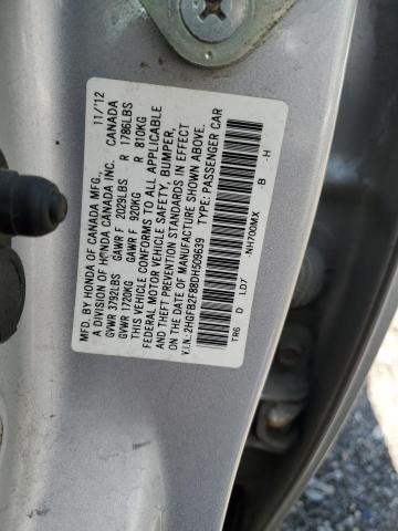2013 HONDA CIVIC - 2HGFB2F88DH509639