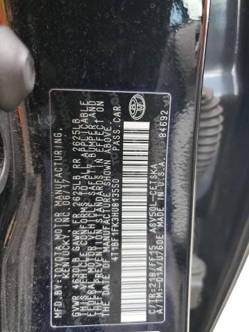 2017 TOYOTA CAMRY LE - 4T1BF1FK3HU813550