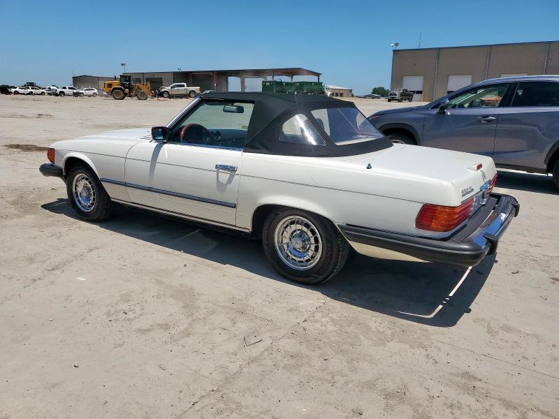 MERCEDES-BENZ 380 SL 1982 white  gas WDBBA45A9CB013397 photo #3