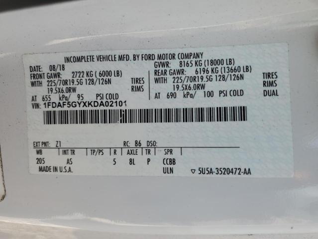 2019 FORD F550 SUPER #3211492552