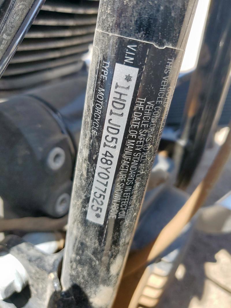 2008 HARLEY-DAVIDSON FLSTN 1HD1JD5148Y077525