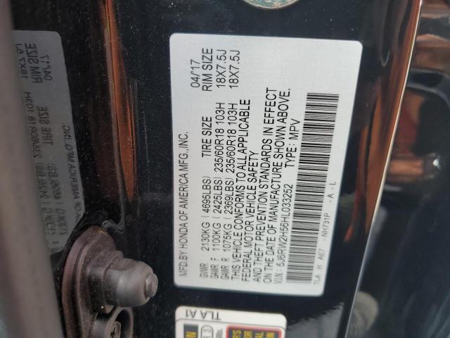 2017 HONDA CR-V EX 5J6RW2H56HL033252