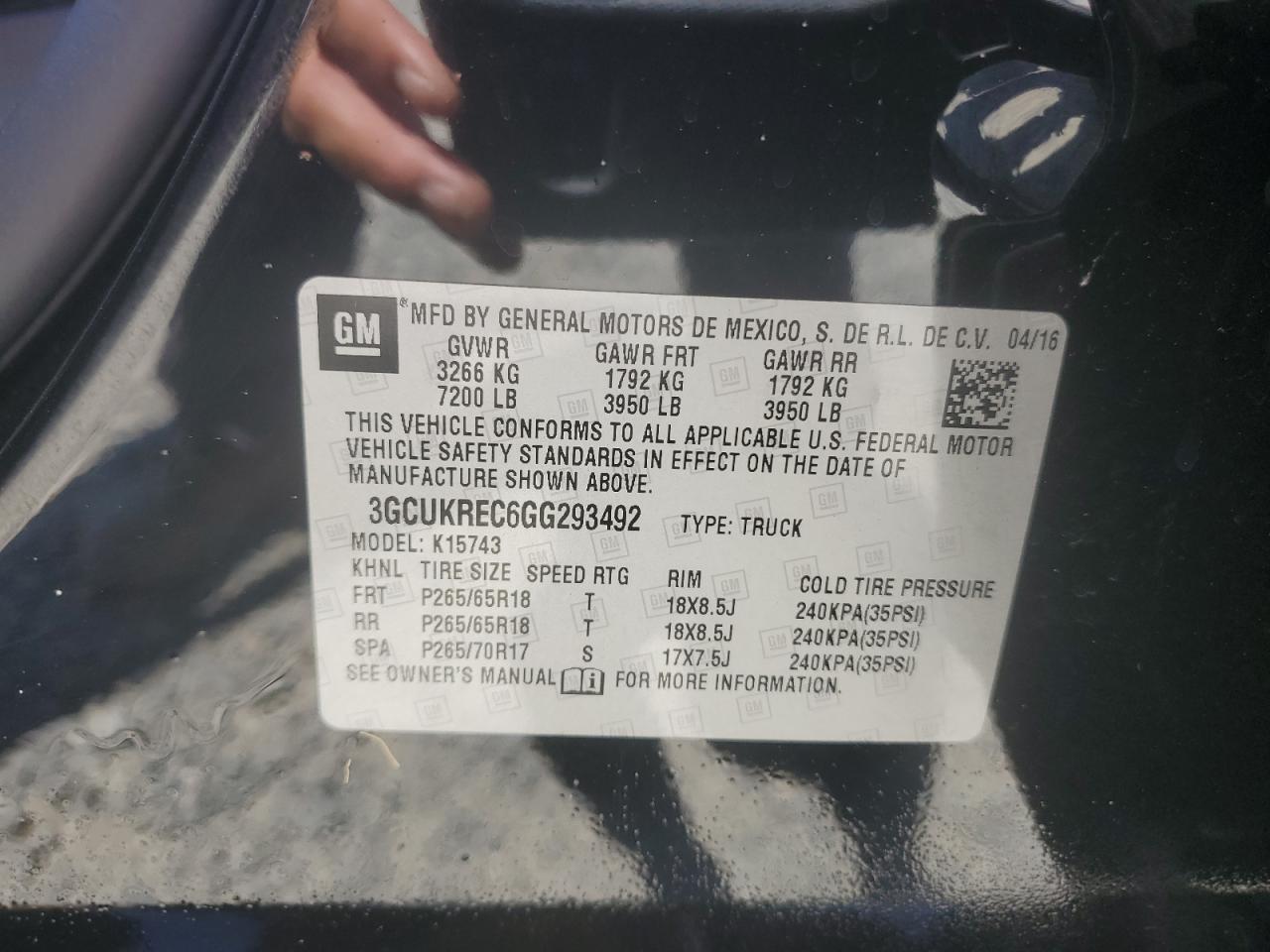 Chevrolet Silverado 2016