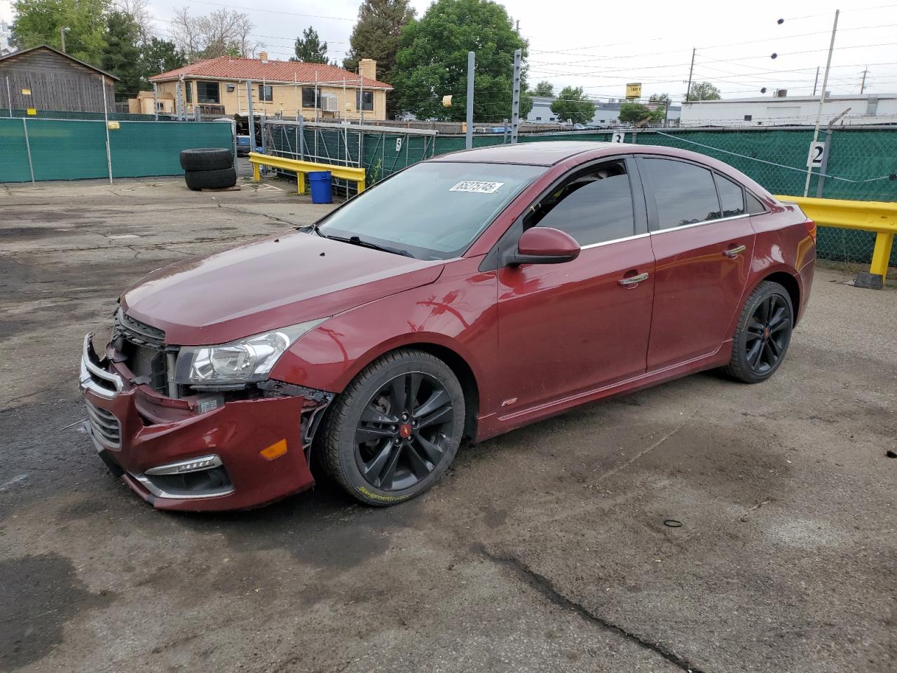 Lot #3302711012 2015 CHEVROLET CRUZE LTZ