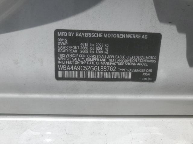 2016 BMW 428 I GRAN WBA4A9C52GGL88762
