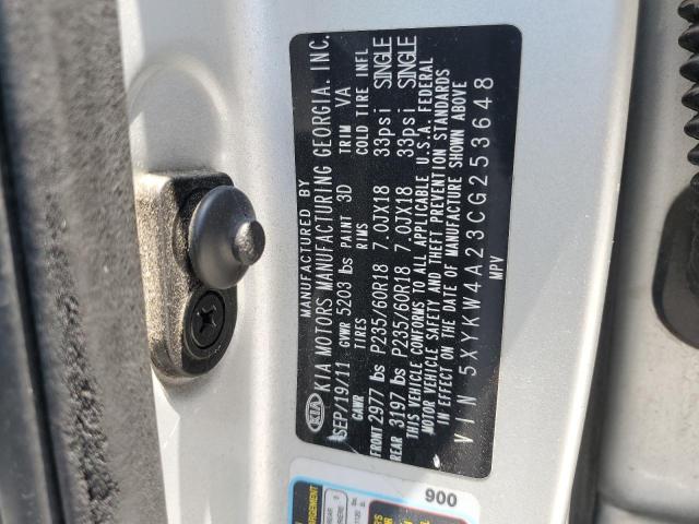 2012 KIA SORENTO SX - 5XYKW4A23CG253648
