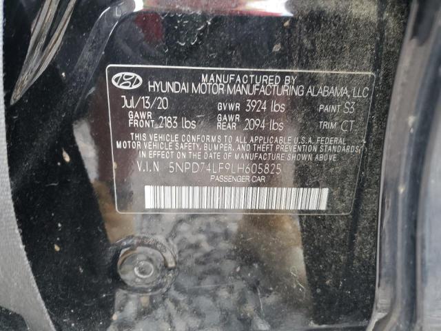 2020 HYUNDAI ELANTRA SE - 5NPD74LF9LH605825