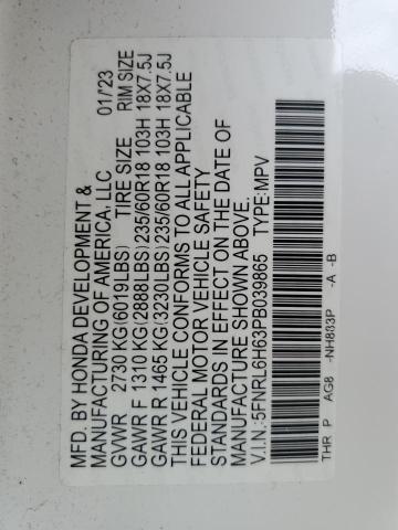2023 HONDA ODYSSEY EX 5FNRL6H63PB039865
