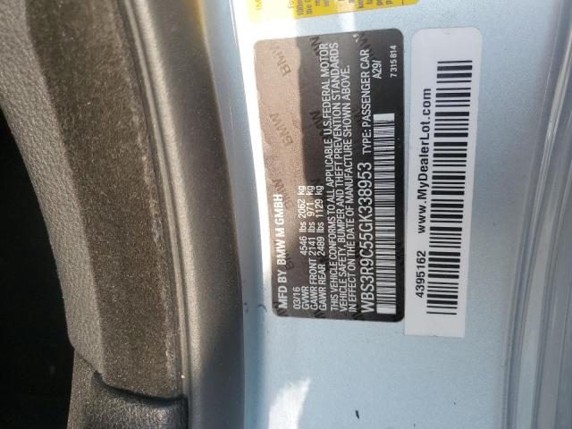 2016 BMW M4 WBS3R9C55GK338953