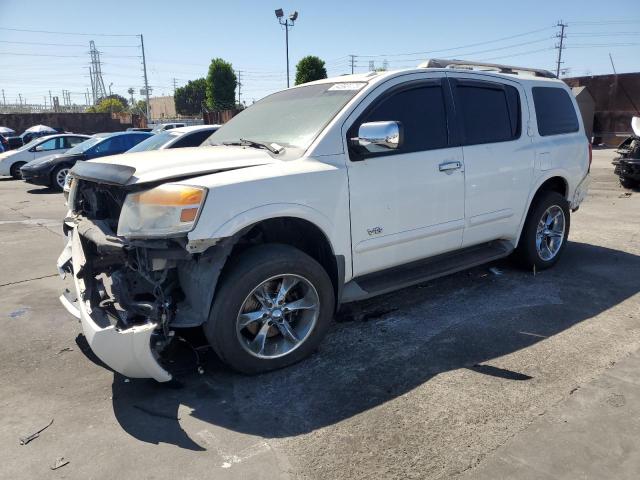 NISSAN ARMADA SE 2008 white  gas 5N1AA08C78N609371 photo #1