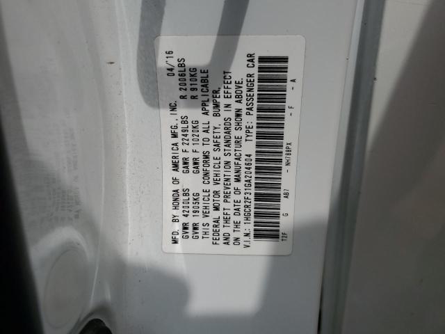 2016 HONDA ACCORD LX - 1HGCR2F31GA204604