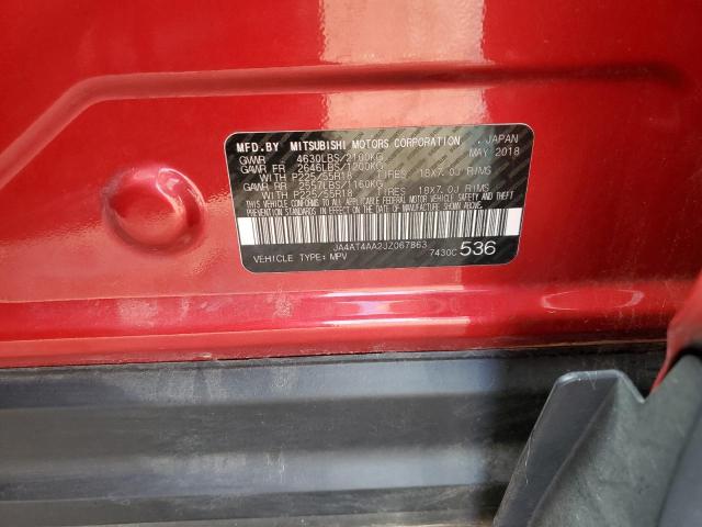 2018 MITSUBISHI ECLIPSE CR JA4AT4AA2JZ067863