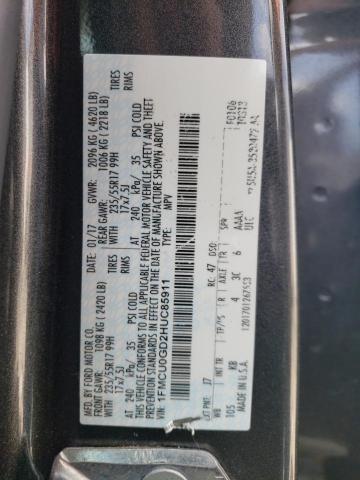2017 FORD ESCAPE SE - 1FMCU0GD2HUC85911