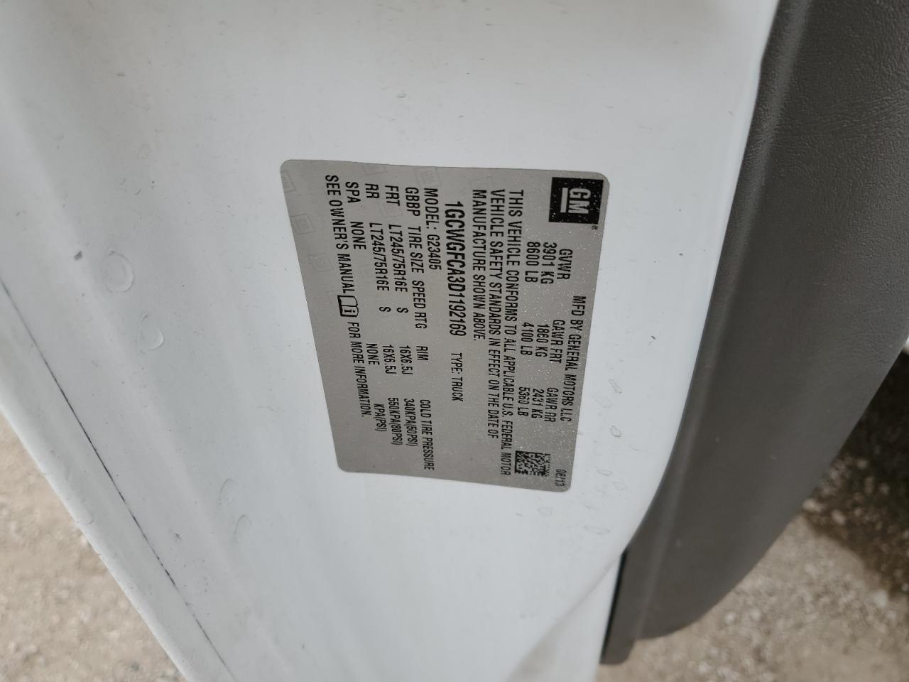 CHEVROLET EXPRESS G2