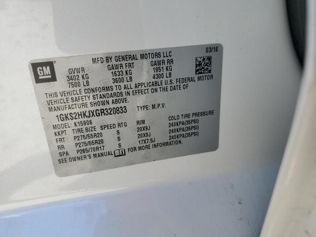 2016 GMC YUKON XL D - 1GKS2HKJXGR320833
